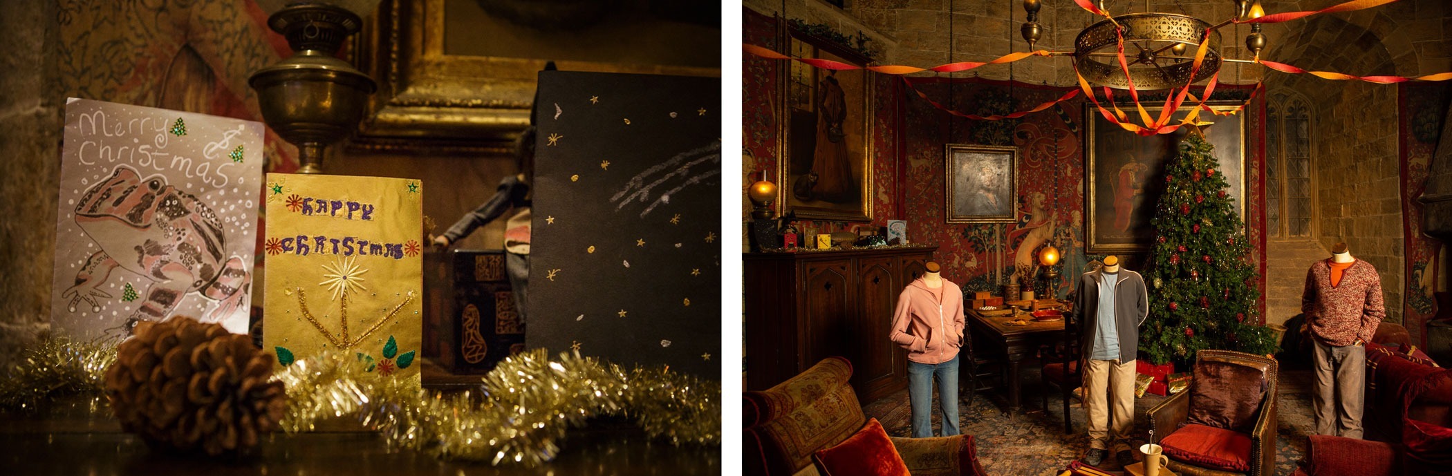 The Gryffindor common room during Hogwarts in the Snow